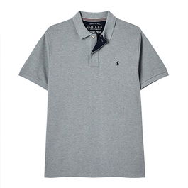 Joules Mens Grey Marl Woody Polo Shirt Size XXL