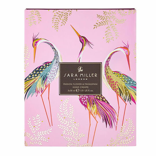 Sara Miller Haveli Garden Hand Cream Trio 3 x 30ml