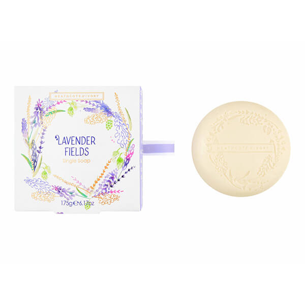 Heathcote & Ivory Lavender Fields Gift Soap 175g