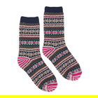 Joules Lucille Navy Fairisle Sock