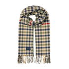 Joules Beige Check Langtree Scarf