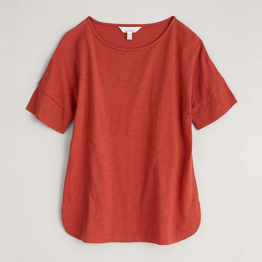 Seasalt Bryher View Top Barn Red Size 12