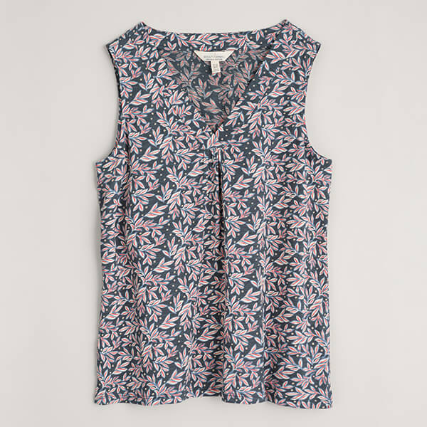 Seasalt Achilla Vest Kelp Vines Nickel Size 12