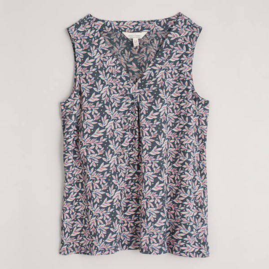 Seasalt Achilla Vest Kelp Vines Nickel Size 12