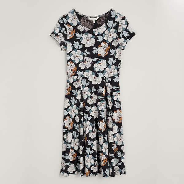 Seasalt Riviera Dress II Peony Onyx Size 10