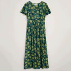 Seasalt Chateaux Dress Craft Floral Maritime Size 12