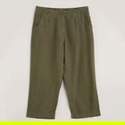 Seasalt Brawn Point Crops Light Olive Size 12