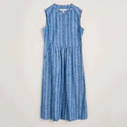 Seasalt Creek Cottage Dress Chesil Stripe Marine Size 12