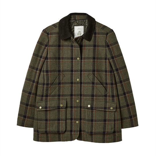 Joules Berkley Green Tweed Fieldcoat