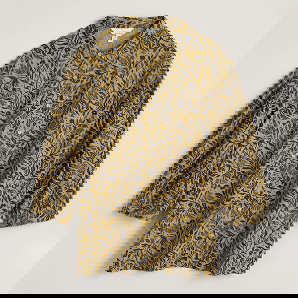 Seasalt Swan Creek Blouse Folk Meadow Kelp