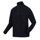 Regatta Men`s Elgor II Lightweight Half Zip Fleece Navy Black Marl Size S