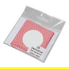 NJ Products Polka Dot Pink Circular Jam Pot Labels