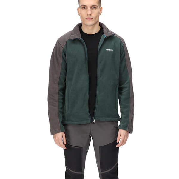 Regatta Mens Hedman II Heavyweight Full Zip Fleece Green Gable Size L