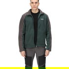 Regatta Mens Hedman II Heavyweight Full Zip Fleece Green Gable Size M