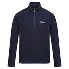 Regatta Mens Montes Lightweight Half Zip Fleece Navy Size L