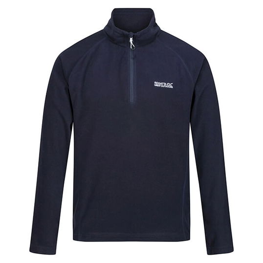 Regatta Mens Montes Lightweight Half Zip Fleece Navy Size L