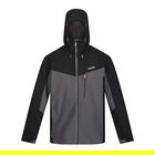 Regatta Mens Birchdale Waterproof Jacket Dark Grey Black Size L