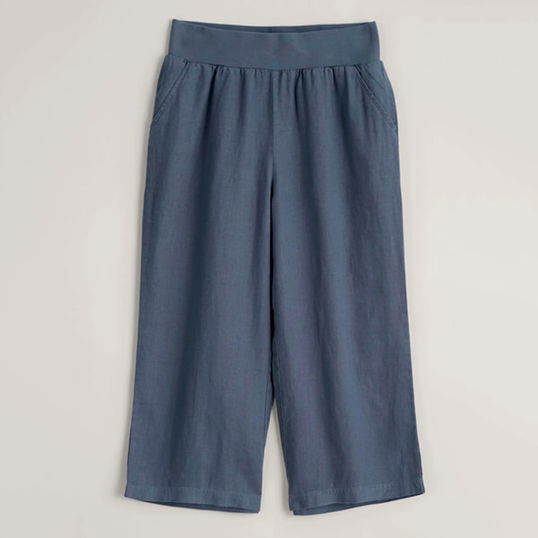 Seasalt Lunar Light Linen Crops Nightfall Size 12