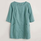 Seasalt Into Land Linen Tunic Lichen Size 10