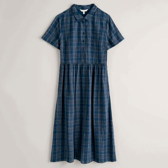 Seasalt Fleet Dress Lifton Dark Night Size 8