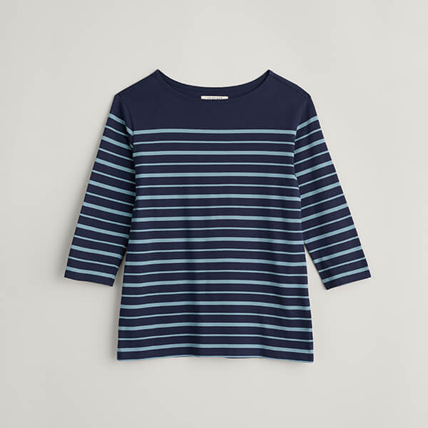 Seasalt Sailor Top Falmouth Shore Quay Enamel Size 24
