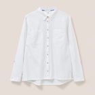 White Stuff Sophie Organic Cotton Shirt Pale Ivory