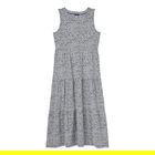 Joules Dark Blue Willow Jayne Jersey Tiered Dress Size 20