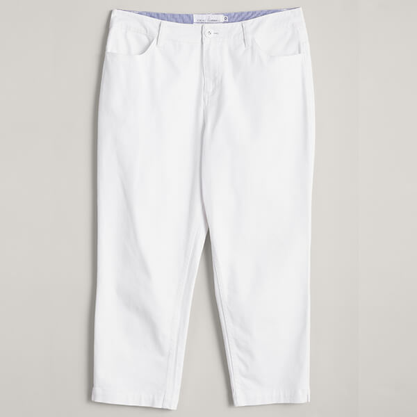Seasalt Albert Quay Crops Salt Size 12