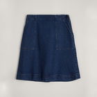 Seasalt Mays Rock Skirt Dark Rinse Wash Size 12