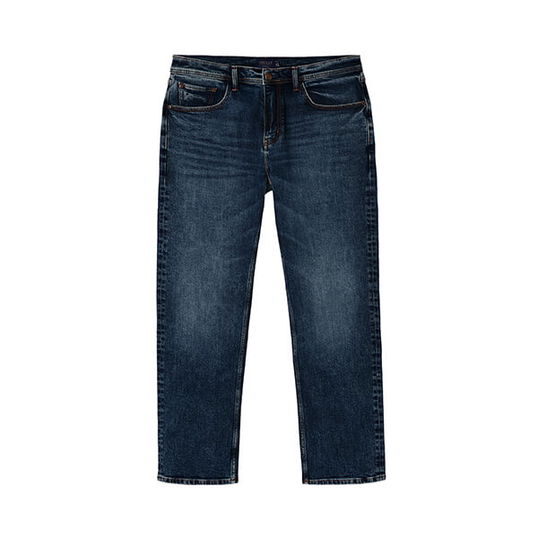 Joules Mens Mid Denim Foxton Classic Fit Denim Jeans Size 40
