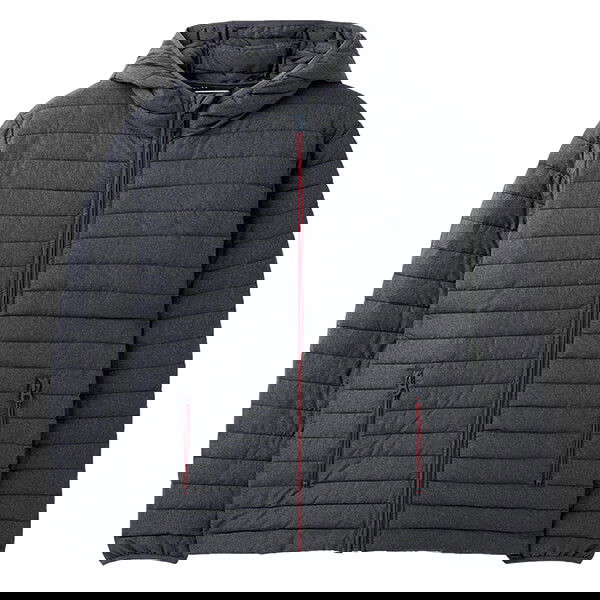 Joules Grey Marl Snug Showerproof Padded Jacket Size M