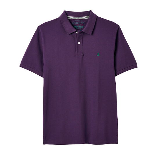Joules Mens Purple Berry Woody Polo Shirt