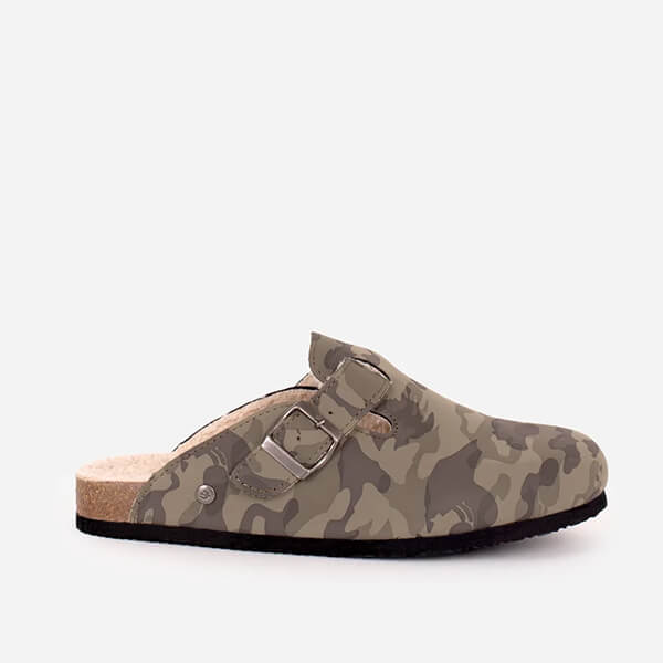 Brakeburn Mens Camo Borge Lined Clog Size 7