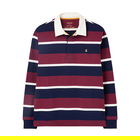Joules Purple Navy Stripe Onside Rugby Shirt Size XXL