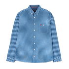 Joules Mens Blue Gingham Abbot Long Sleeve Peached Poplin Shirt Size XXL