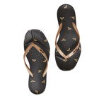 Joules Black Bee Sunvale Recycled Flip Flop Size 5