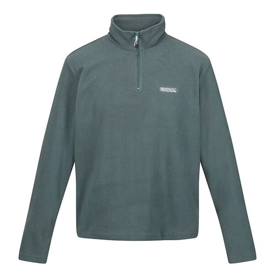 Regatta Mens Thompson Lightweight Half Zip Fleece Sea Pine Size M