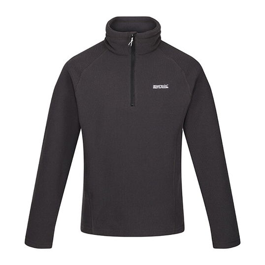 Regatta Mens Kenger Midweight Half Zip Fleece Ash Size M