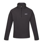 Regatta Mens Kenger Midweight Half Zip Fleece Ash Size XXL