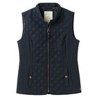 Joules Marine Navy Minx Diamond Quilted Gilet Size 12