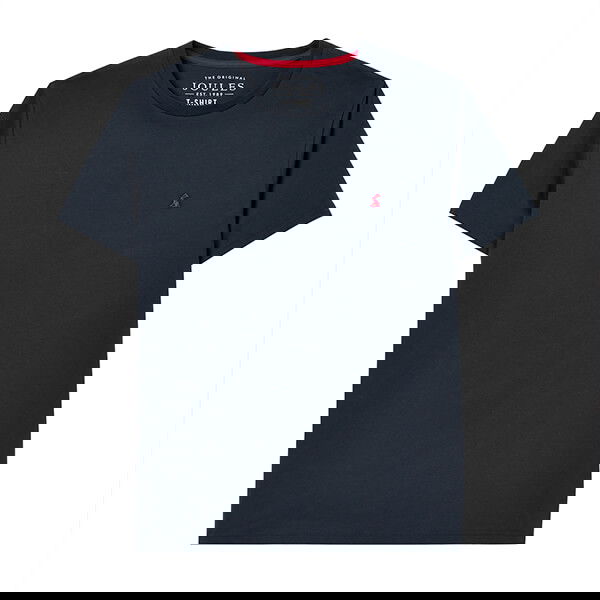 Joules Mens Navy Denton Jersey T-Shirt Size M
