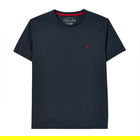 Joules Mens Navy Denton Jersey T-Shirt Size M