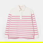 Joules Pink Stripe Ottilie Deck Shirt Size 12