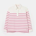 Joules Pink Stripe Ottilie Deck Shirt Size 12