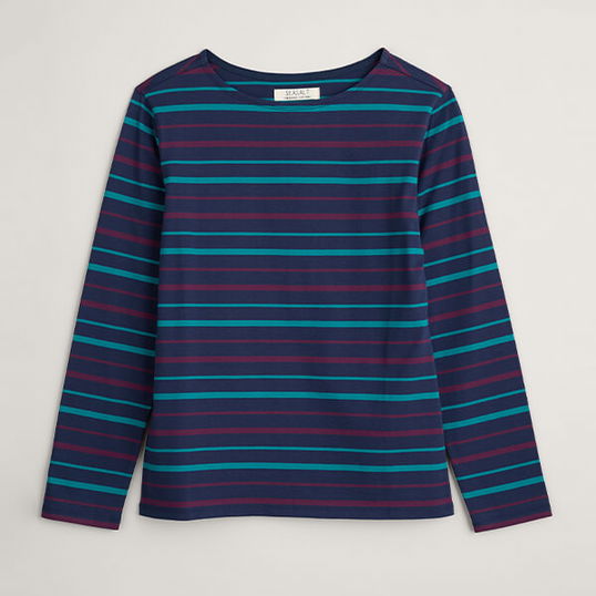 Seasalt Sailor Shirt Duet Shore Maritime Grape