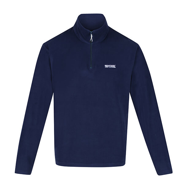 Regatta Mens Thompson Lightweight Half Zip Fleece Admiral Blue Size XL