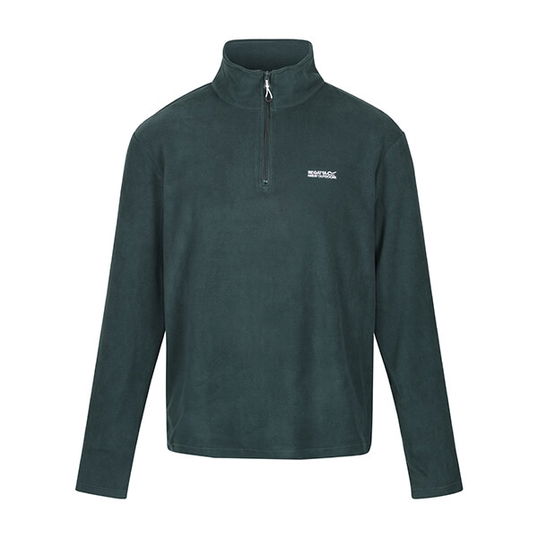 Regatta Mens Thompson Lightweight Half Zip Fleece Green Gables Size XL