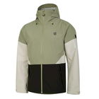 Dare 2b Mens Terrain Waterproof Jacket Oil Green Black Size L