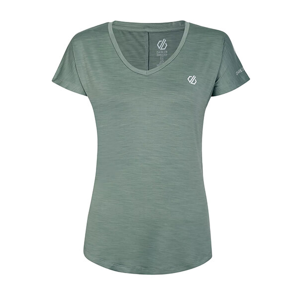 Dare 2b Womens Vigilant T-Shirt Lilypad Green Size 14