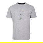 Dare 2b Mens Evidential Graphic T-Shirt Ash Grey Marl Size XXL